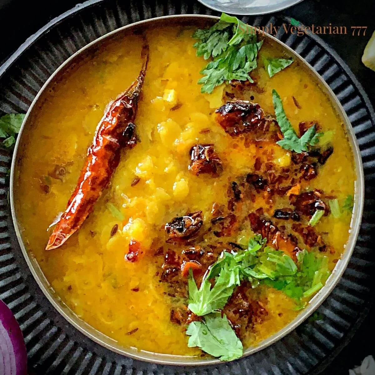 Dal Tadka / Chana Masala / Baingan Bharta
