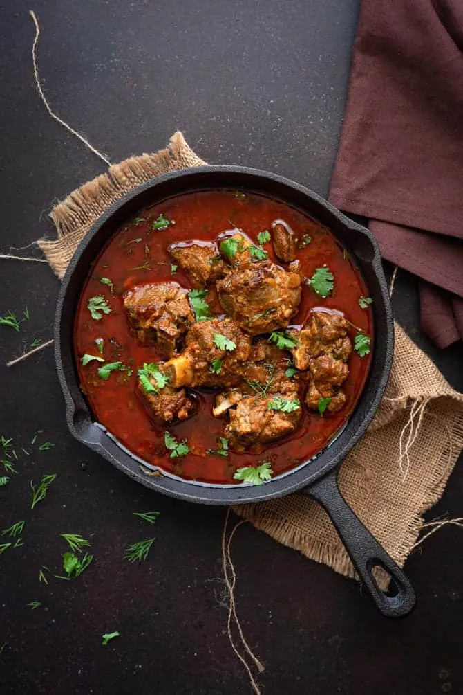 Lamb Vindaloo / Kadai Gosht