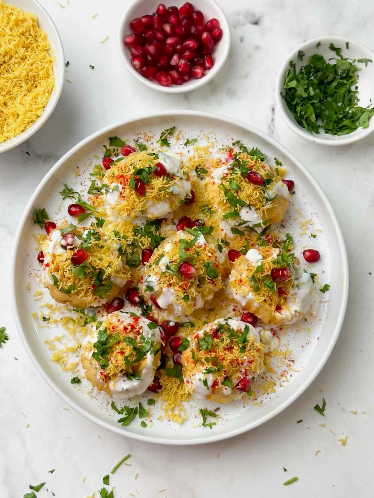 Dahi Golgappa / Papdi Chaat